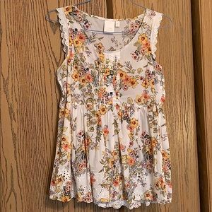 Babydoll Floral Top